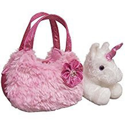 PLUSH PINK PET CARRIER