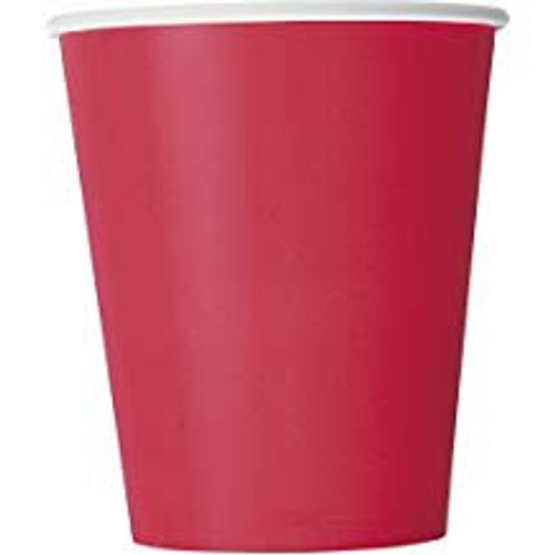 RUBY RED 9OZ CUPS
