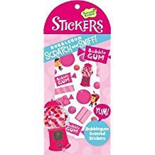 BUBBLEGUM SCRATCH AND SNIFF STICKERS