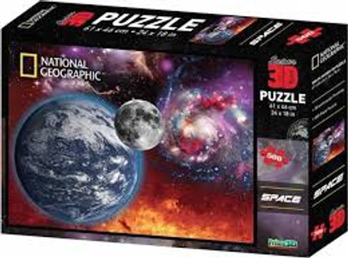 3D PUZZLE SPACE 500 PCS