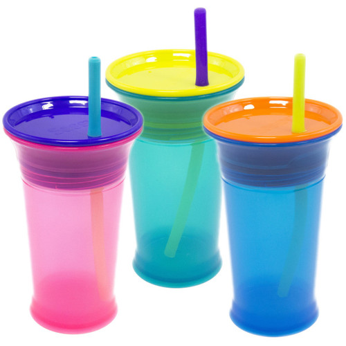 Sassy Silicone Straw Cup