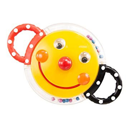 SASSY SMILEY FACE RATTLE MIRROR