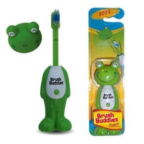 BRUSH BUDDIES POPPIN LEAPIN'LOUIE FROG