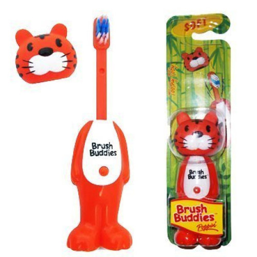 BRUSH BUDDIES POPPIN TOOTHY TOBY TIGER