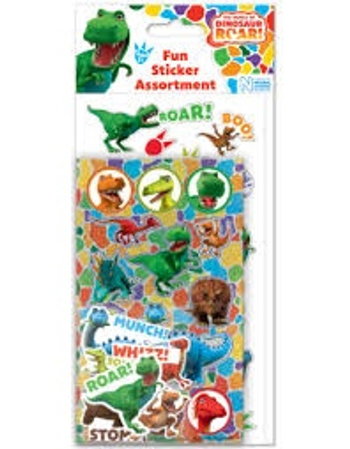 DINOSAUR ROAR! FUN STICKER ASSORTMENT