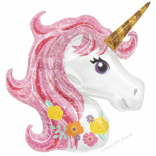 MAGICAL UNICORN SUPERSHAPE FOIL BALLOON