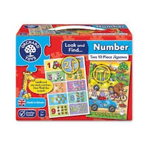 LOOK AND FIND NUMBER PUZZLE