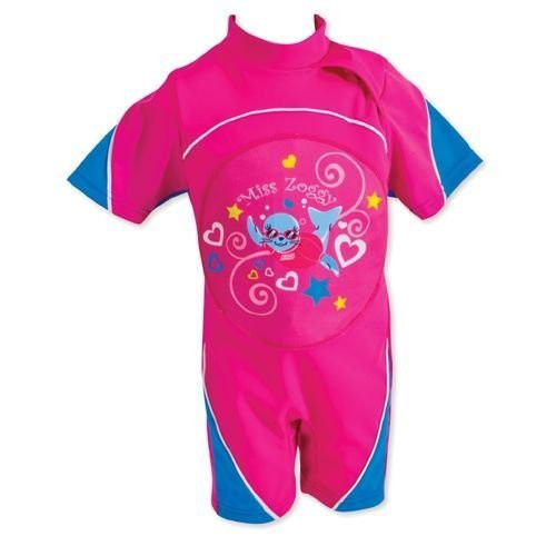 MISS ZOGGY SWIMFREE FLOATSUIT PINK 1 - 2 YRS