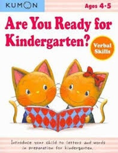 KUMON ARE YOU READY FOR KINDERGARTEN VERBAL SKILLS