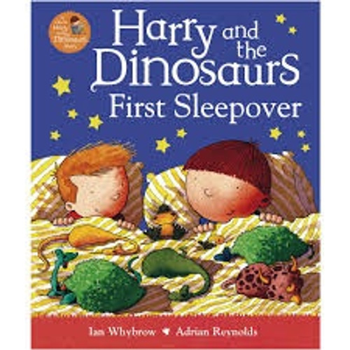 HARRY AND THE DINOSAURS FIRST SLEEPOVER (PB)