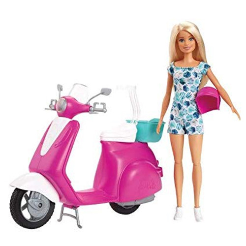BARBIE DOLL & SCOOTER