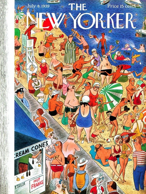 THE NEW YORKER BEACHGOING 1000 PCS