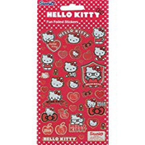 HELLO KITTY FUN FOILED STICKER