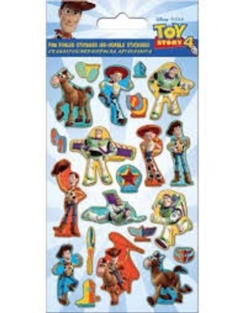 TOY STORY 4 FOILED STICKERS