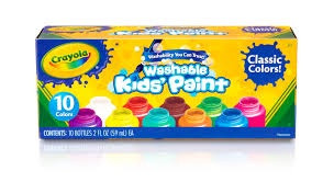WASHABLE KID'S PAINT 2 OZ 10CT