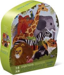 JUNGLE FRIENDS FLOOR PUZZLE 36 PCS