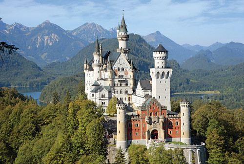 THE CASTLE OF NEUSCHWANSTEIN IN GERMANY 1000 PCS