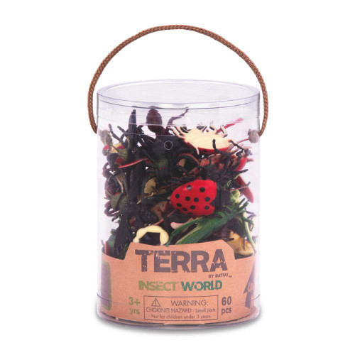 TERRA INSECTS TUB 60 PCS