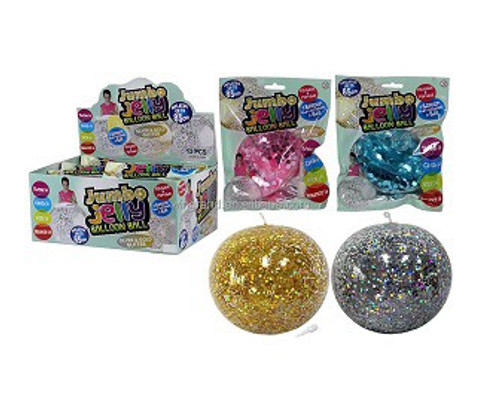JUMBO GLITTER JELLY BALL W1
