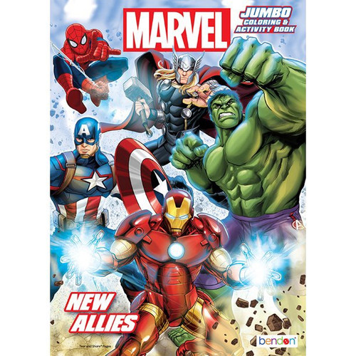 AVENGERS COLORING BK 2