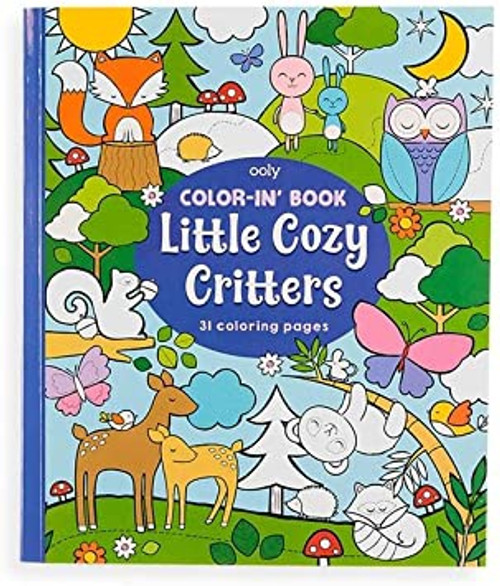 COLOR IN BOOK LITTLE COZY CRITTERS