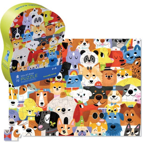 LOTS OF DOGS PUZZLE 72 PC