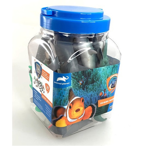 OCEAN ANIMALS PLAYSET 30 PCS