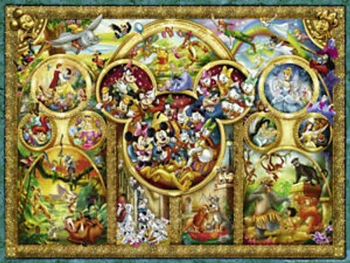 BEST DISNEY THEMES PUZZLE 1000 PCS