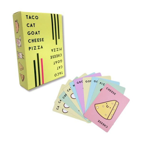 TACO CAT GOAT CHEESE PIZZA CARD GAME