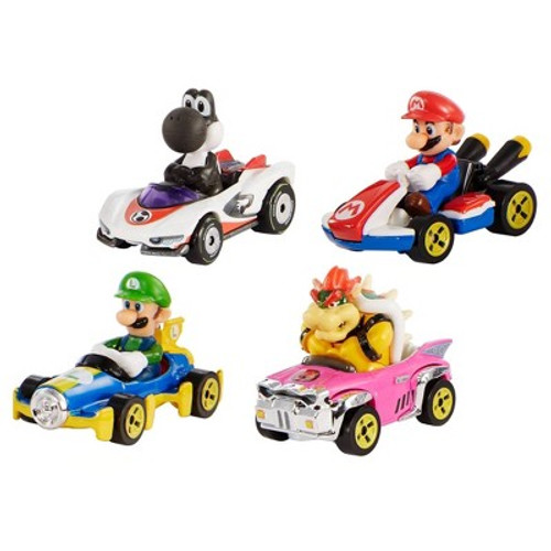 HW MARIO KART 4 PACK ASST