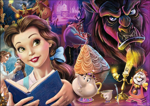 BEAUTY & BEAST PUZZLE 1000PCS