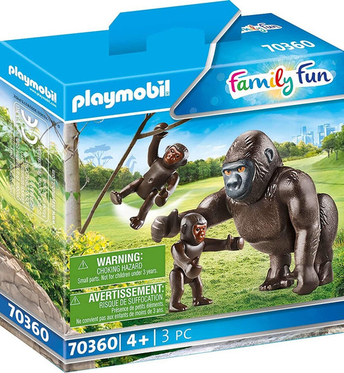 PLAYMOBIL GORILLA WITH BABIES