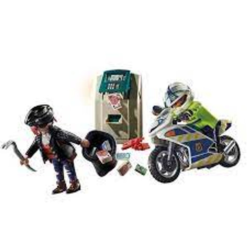 PLAYMOBIL POLICE BANK ROBBER CHASE