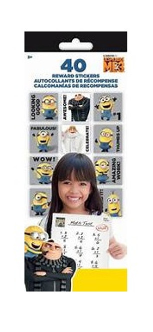 MINION 3 REWARDS STICKERS