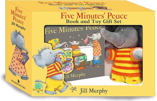 FIVE MINUTES' PEACE BOOK AND TOY GIFT SET