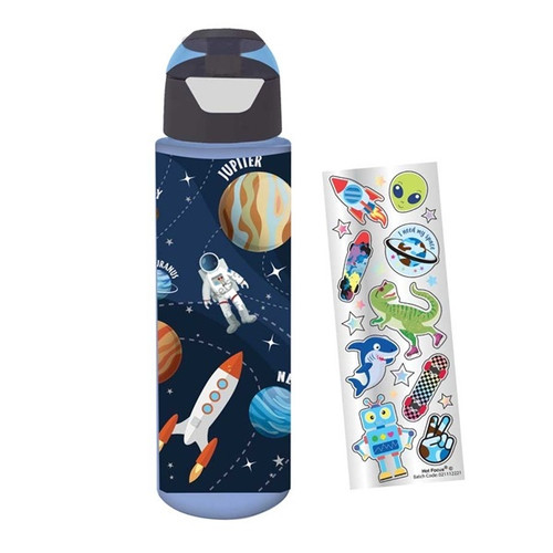 H2O BOTTLE WITH STICKER SPACE