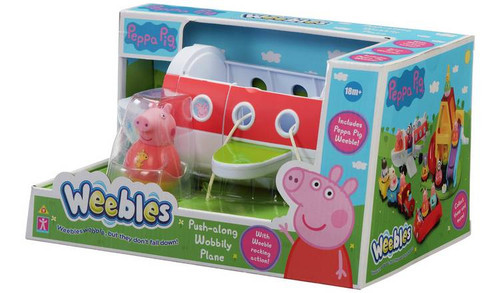 PEPPA PIG PUSH-ALONG WOBBILY PLANE