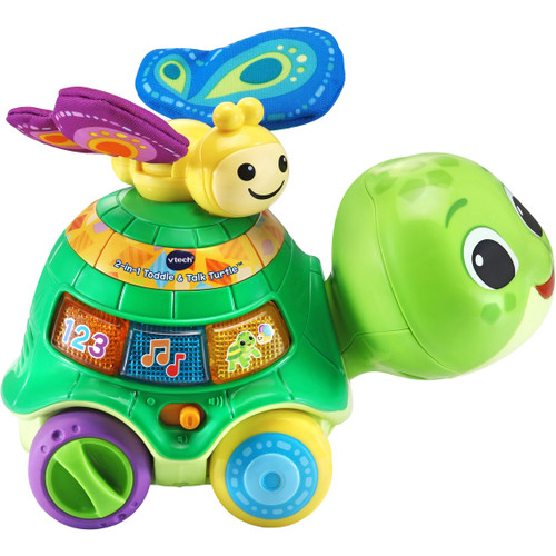 2 IN 1 PUSH & DISCOVER TURTLE