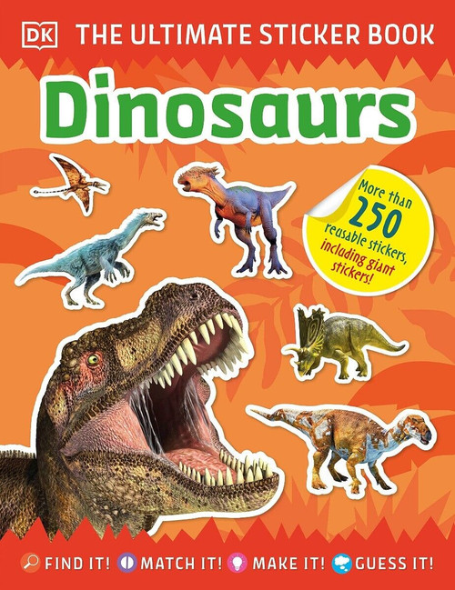 DINOSAURS ULTIMATE STICKER BOOK