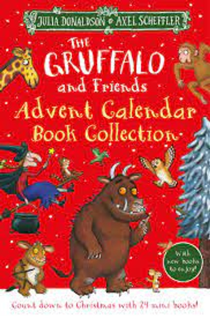 GRUFFALO AND FRIENDS ADVENT CALENDAR BOOK COLLECTION