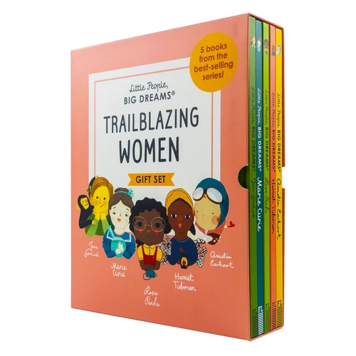 LITTLE PEOPLE BIG DREAMS TRAILBLAZING WOMEN 5 BOOKS GIFT SET