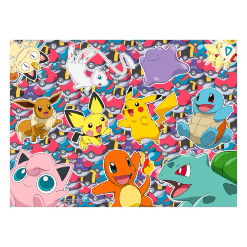 POKEMON PUZZLE 100 PCS W1