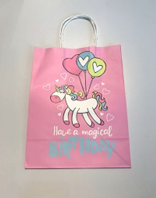 UNICORN PINK MEDIUM BAG