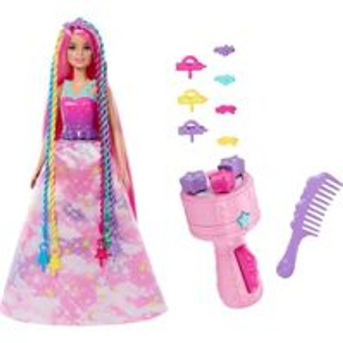 BARBIE DREAMTOPIA TWIST'N STYLE DOLL & ACCESSORIES