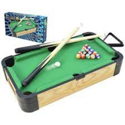 TABLETOP SNOOKER GAME 16''