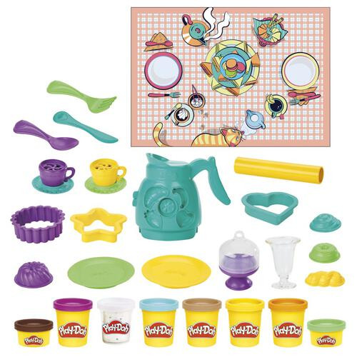 Play-Doh Cookout Creations And Kitchen Creations Breakfast Bakery Lot In  The Box