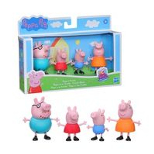 PEPPA PIG FAMILY FIGURES 4 PK
