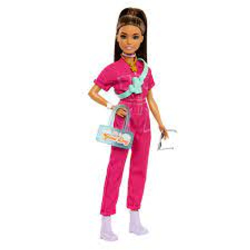 BARBIE DOLL IN PINK JUMPSUIT
