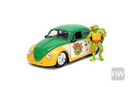 TMNT MICHELANGELO & 1959 VOLKSWAGEN DRAG BEETLE