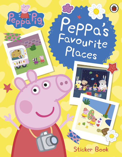 PEPPA'S FAVOURITE PLACES STICKER SCENES BOOK